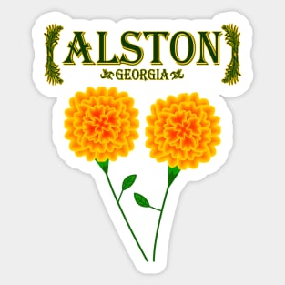 Alston Georgia Sticker